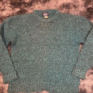 Woolrich Men's wool Blue Sweater